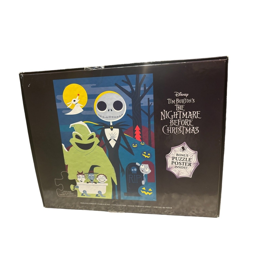 NEW The‎ Nightmare Before Christmas 300 Pieces Puzzle Disney Series 3 Jack Oogie